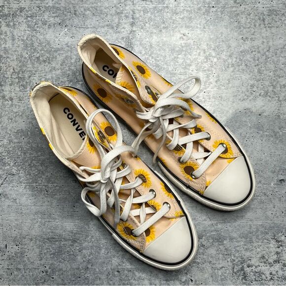 Converse Chuck Taylor All Star Lift High 'Summer Spirit - Sunflower Season' - Picture 2 of 7